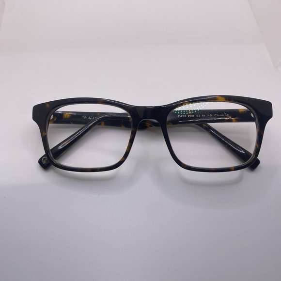 Warby Parker Accessories - Warby Parker Eyeglasses FRAME ONLY Cass 200 53-19-145 Dark Tortoise 842
